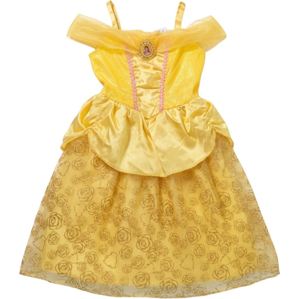Disney Belle Beauty and the Beast Princess Costume Yellow Girls 4-6X JAKKS